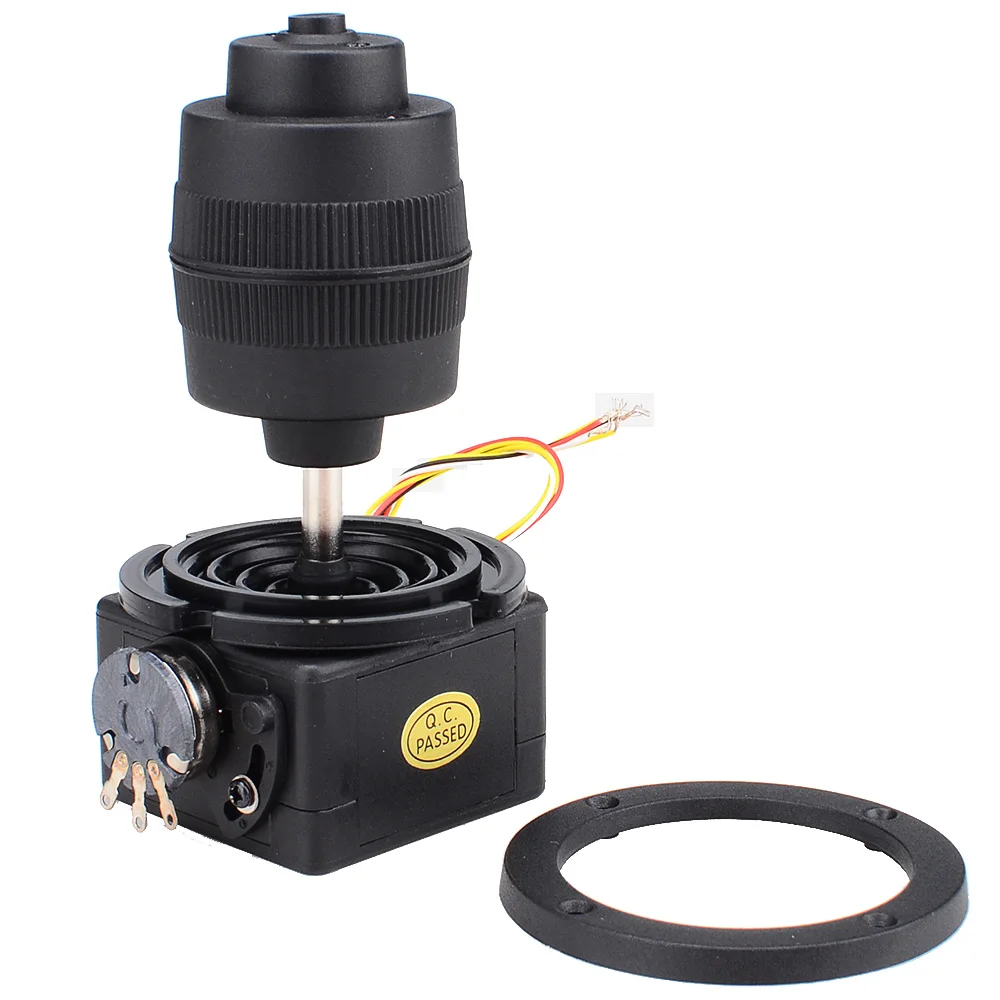 Новый 4 осевой джойстик потенциометра JH D400X R2 5K ohm 4D с кнопкой джойстика Бесплатная