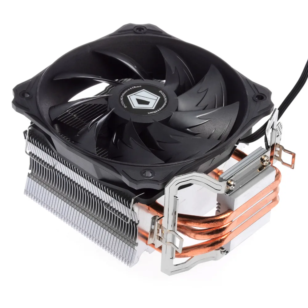 ID-COOLING SE-213v2 Универсальный кулер для процессора TDP 125 Вт 120 мм PWM 4Pin вентилятор, 3 прямого касания тепловая трубка, высокая производительность охлаждения