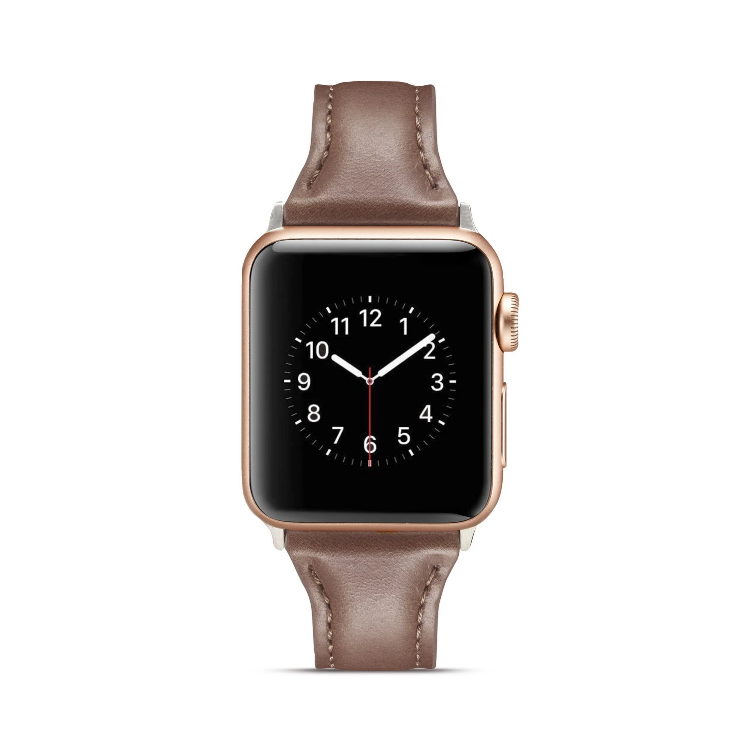 Модные Стиль ремешок для наручных часов Apple Watch, версии серии, на возраст 1, 2, 3, 4, ремешок из натуральной кожи для ремешок для часов аpple 38 мм 40 мм 42 44 мм браслет