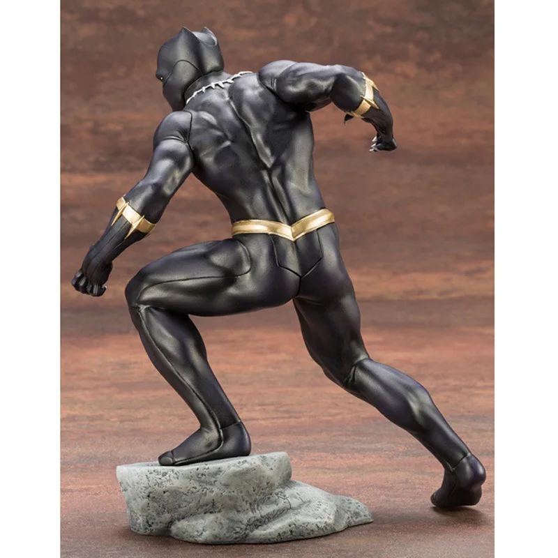 Marvel фигурка Мстители Черная пантера игрушки Kotobukiya Artfx статуя 1/10 масштаб
