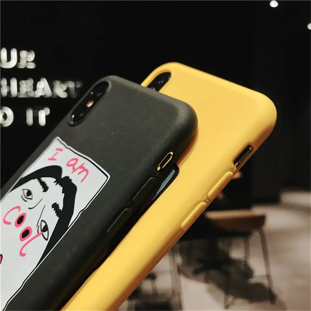 Силиконовый чехол Bluleki для iPhone X XR XS Max 8 7 6 6s Plus 5S SE Забавный крутой узор мягкая