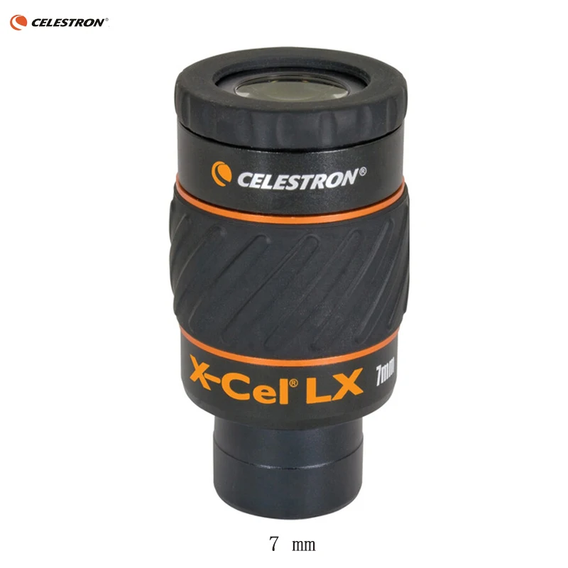 Окуляр Celestron X-CEL LX 2,3 мм 5 мм 7 мм 9 мм 12 мм 18 мм 25 мм широкоугольный телескоп 60 градусов планетарный окуляр туманности 1,25"