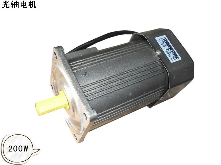 

AC 220V 200W Single phase Constant speed / regulated speed motor . 300W AC motor without gearbox,