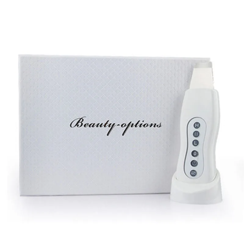 

Ultrasonic Skin Scrubber Cleaner Face Cleaning Acne Removal Facial Spa Massager Ultrasound Vibration Peeling Massage Machine