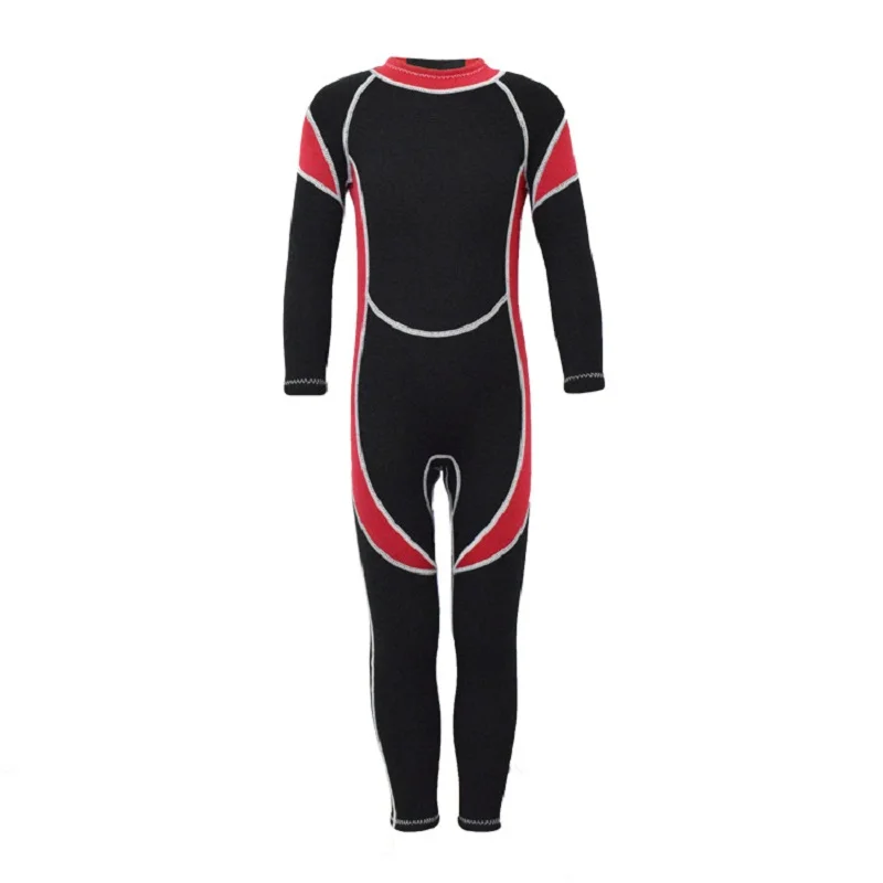 HISEA Neoprene Diving Suits Memory Fabric Waterproof Suit Long Sleeves Siamese Beach Clothes Quick Drying for Kids C | Спорт и