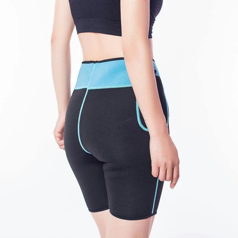 Шорты женские утягивающие с высокой талией неопреновые тренировочные штаны для