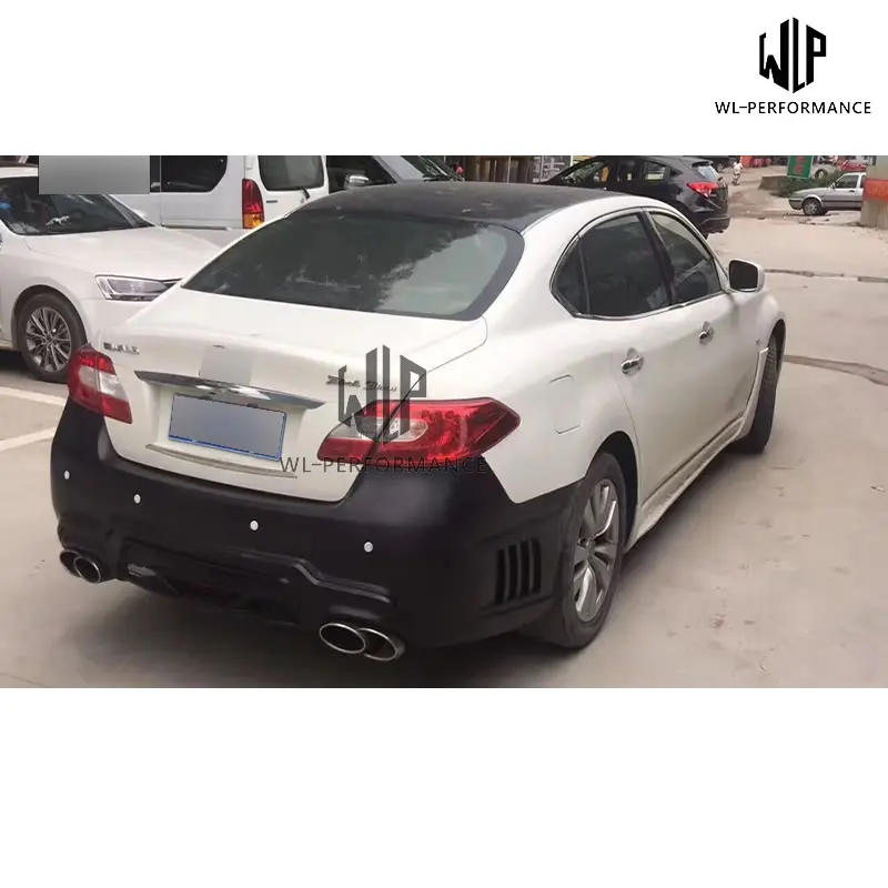 Высококачественный комплект кузова автомобиля из FRP боковая юбка переднего и