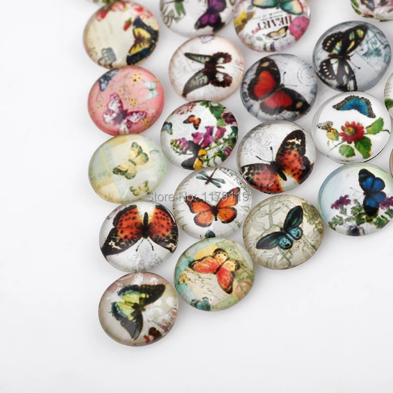 20 шт. Новые товары Волшебные Мультяшные бабочки плавающие хрустальные подвески