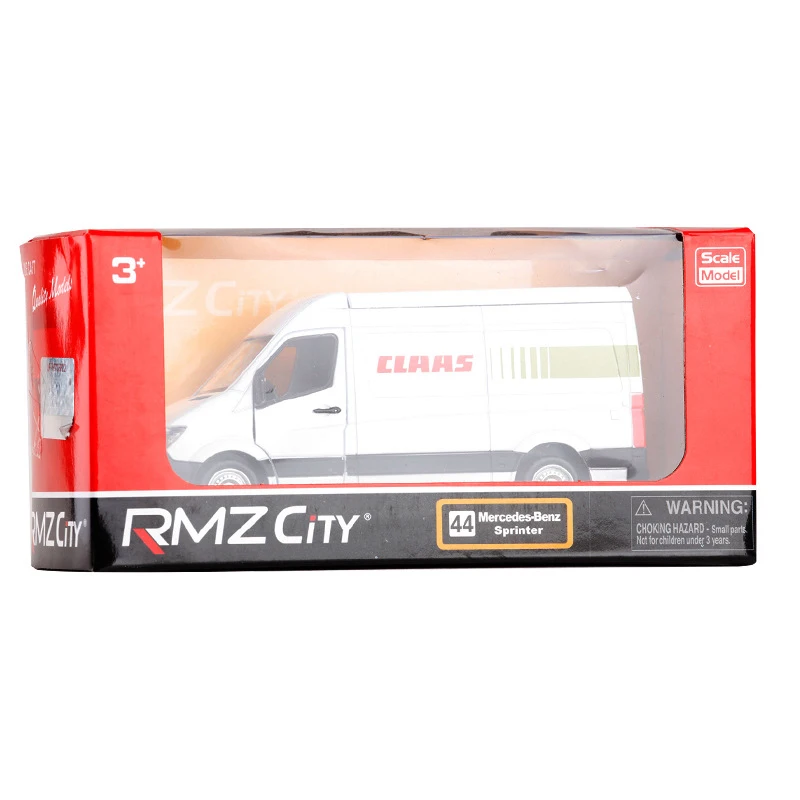 3 with original box RMZ город 1:36 высокая модель Игрушечная машина Металл Benz Sprinter Полицейская машина скорой помощи сплав модель автобуса для детей Коллекция подарков - Цвет: 3 with original box