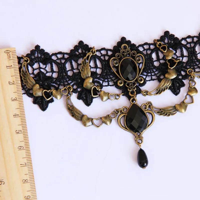 Женское Ожерелье Heeda в готическом стиле винтажный чокер панк для вечеривечерние