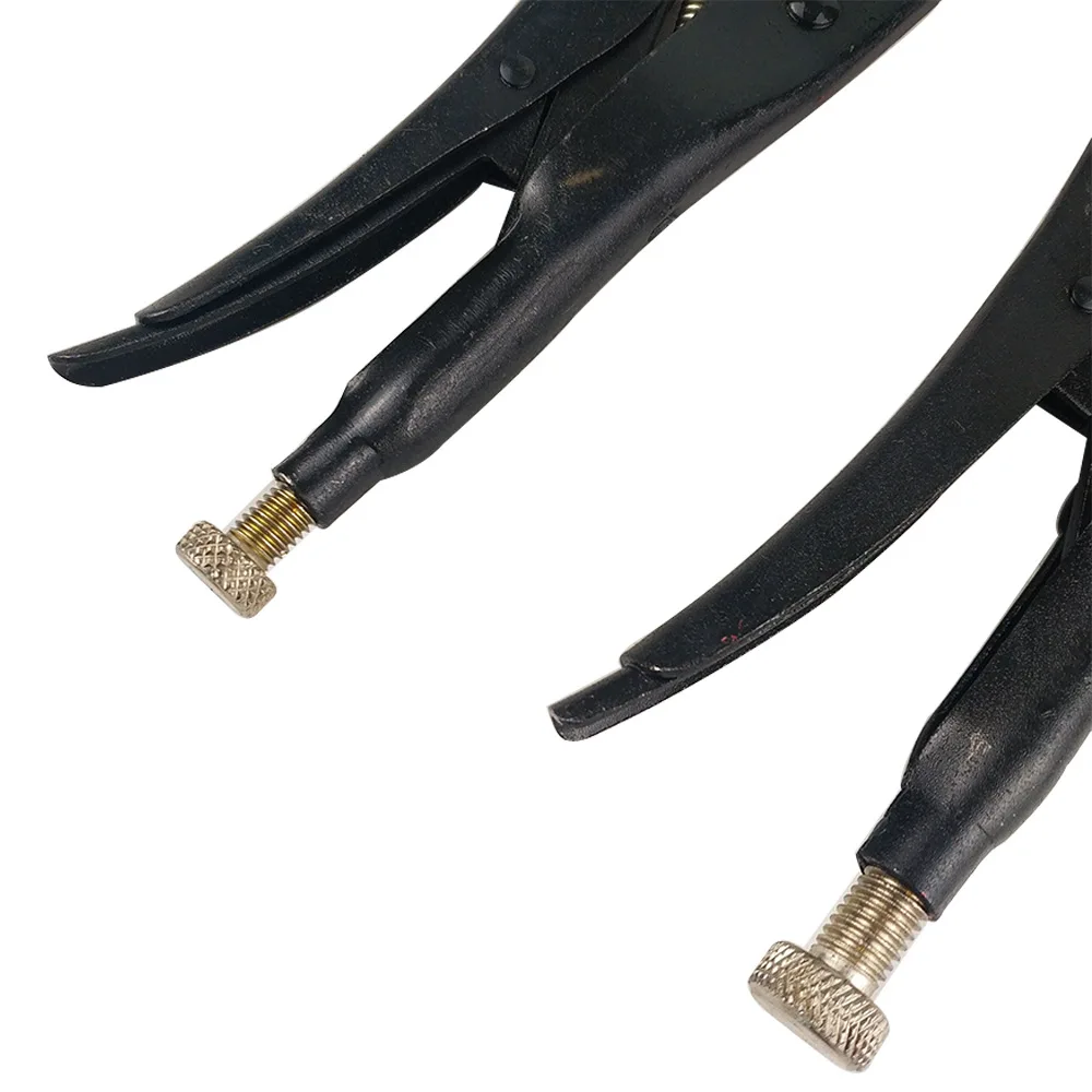

Steel Vigorously Flat Pliers Carbon Steel Welding Tool Adjustable Straight Jaw C Clamp Locking Mole Vice Grips Pliers