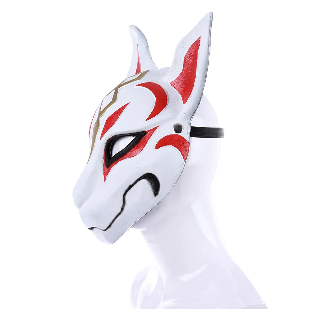 VEVEFHUANG игра Drift косплей маска для лица лиса kitsune животное полная голова взрослых унисекс маскарадный шлем вечерние Хэллоуин