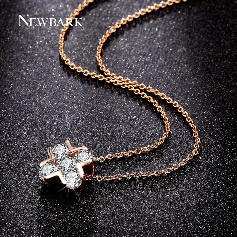 &quotNewbark&quot: ожерелье дизайн классический крест 5 шт. 18 К розовое золото|designer