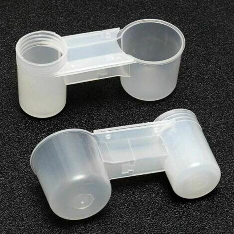 Poultry Fountain Drinker Cup Quail Soda Small Hanging Threads Bottle Replacement Water Bird Pigeon Hen Plastic