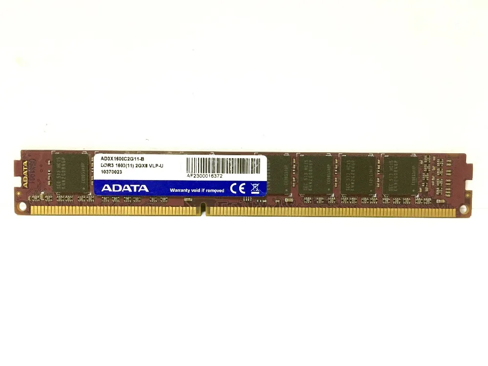 ADATA PC Память RAM Модуль памяти компьютерный Настольный DDR3 2 ГБ 4 8 PC3 1333 1600 МГц DDR2 800 4G 8G