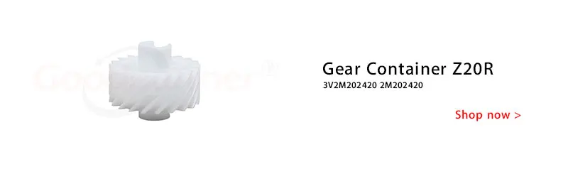 2M202380 2M202420 шестерни Z20R с приводным валом, контейнер для Kyocera FS 1020 1120 1025 1125 1040 1060 1041 1061 1220 1320 1325 МФУ DN