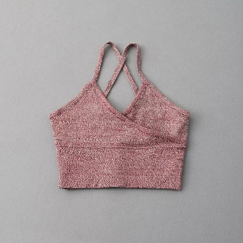 VOGUE!N New Petites Womens/Juniors Sexy Cross Detail Knit Sweater Tops Crop Top Wholesale 4 Colors |