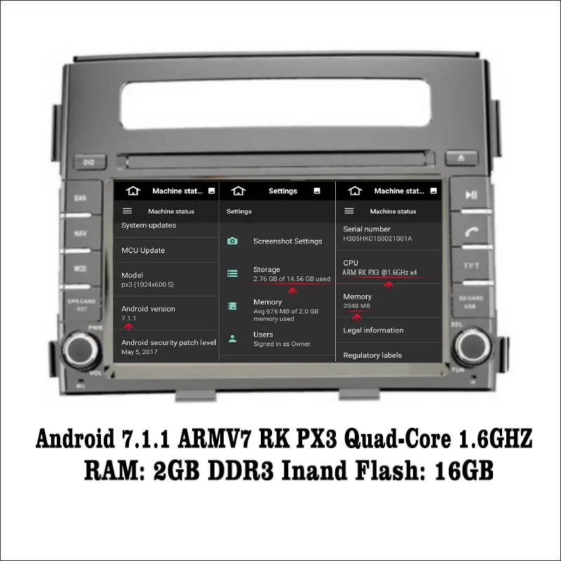 Liislee Android 7,1 2G ram для Kia Soul 2012~ 2013 автомобильное радио Аудио Видео Мультимедиа dvd-плеер wifi DVR gps Navi навигация