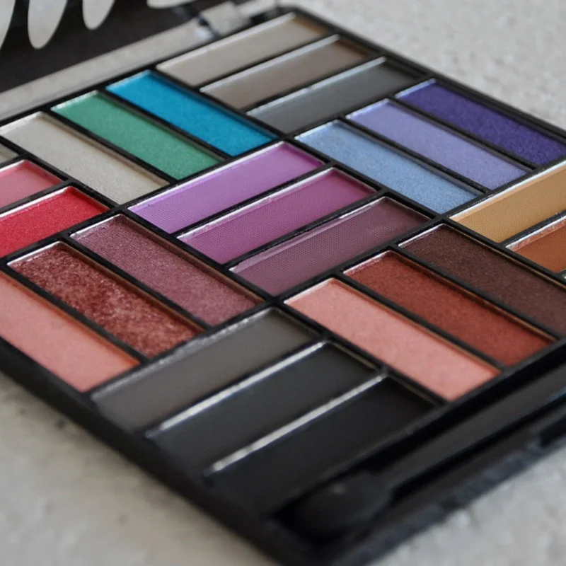 Тени для век 27 Цвет Палитры Профессиональный Макияж долговечный безупречное