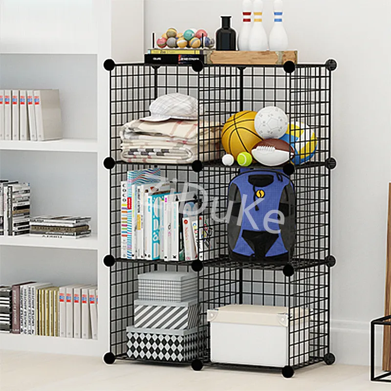 Шкаф для хранения ZIDUKE из проволочной сетки магический дома комбинация 5