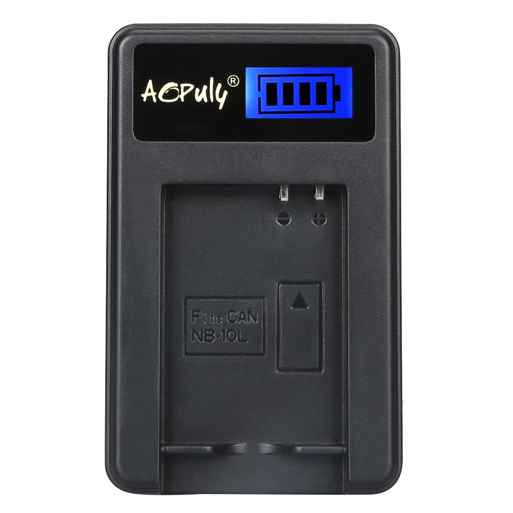 Зарядное устройство с ЖК-дисплеем и USB для цифровых камер Canon PowerShot SX40 HS SX50 G1X G15 SX40HS