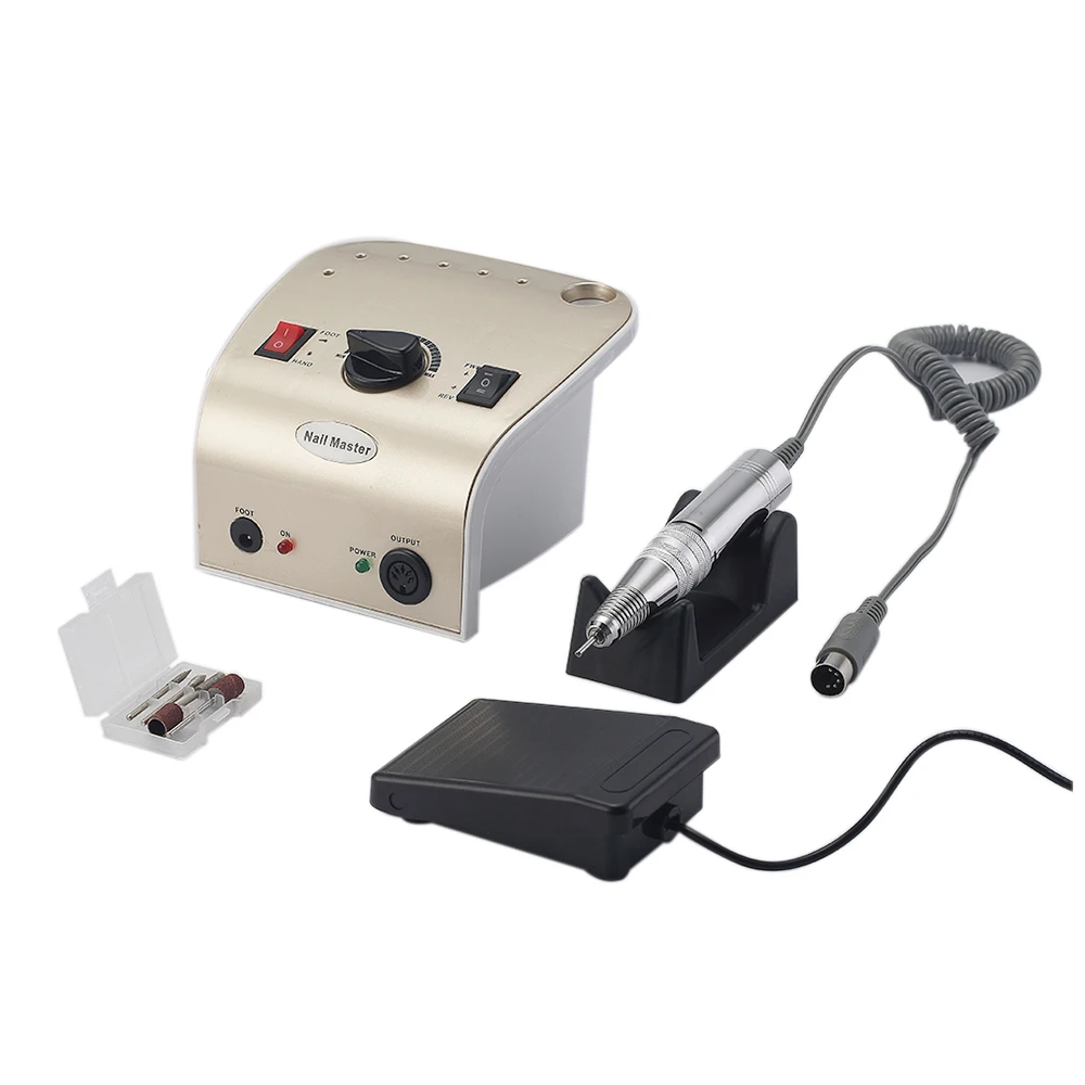 

35W 35000RPM Electric Nail Drill Machine Manicure Pedicure Tool Set Nail Bit Grinding Glazing Machine For Gel Polish