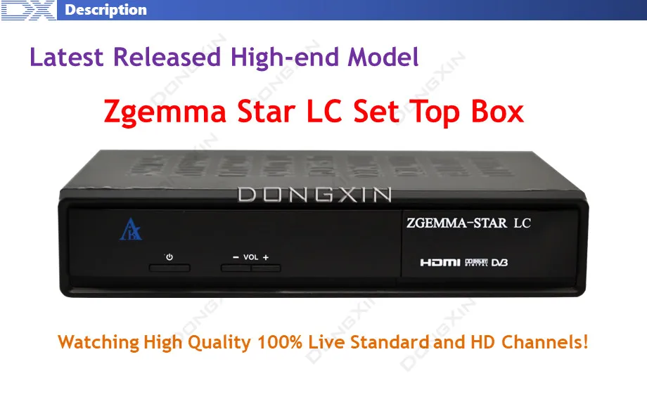 Сингапур Starhub HD ТВ Декодер каналов кабельного телевидения Zgemma Star LC High End модель