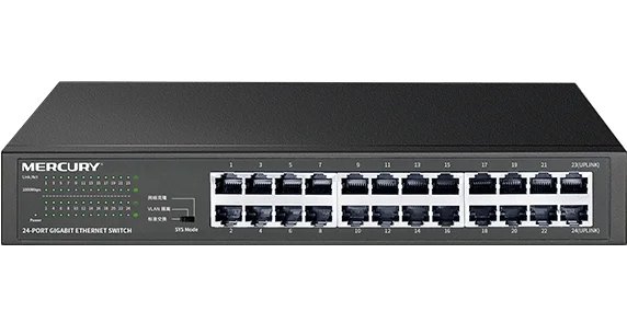 Сетевой коммутатор Tenda TEG1024G 24 портовый гигабитный сетевой 1000 м автоматический