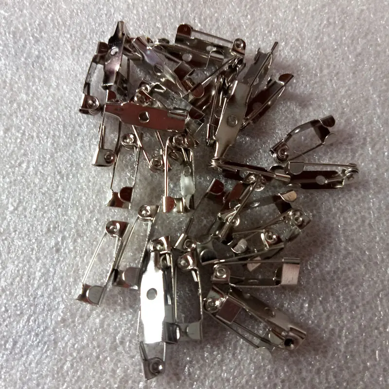 50 шт. безопасные заколки брошка основа Ювелирная фурнитура для аксессуаров