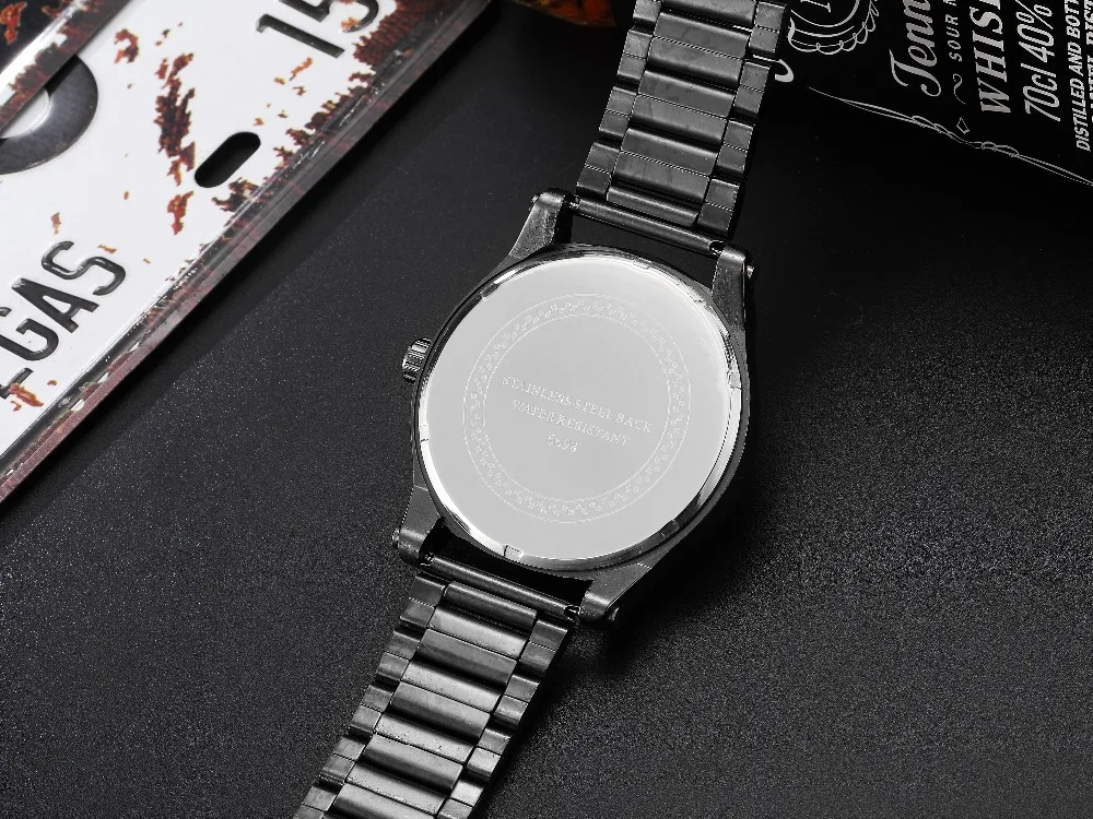 Роскошные мужские часы с черепом, стимпанк reloj hombre, гравировка, нержавеющая сталь, кварцевые мужские Креативные мужские наручные часы, Relogio Masculino
