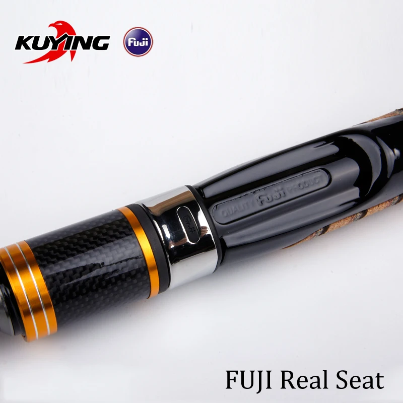 KUYING SuperLite 2,58 м приманка карбоновое литье спиннинговое удилище FUJI часть средней скорости действие дно удочка