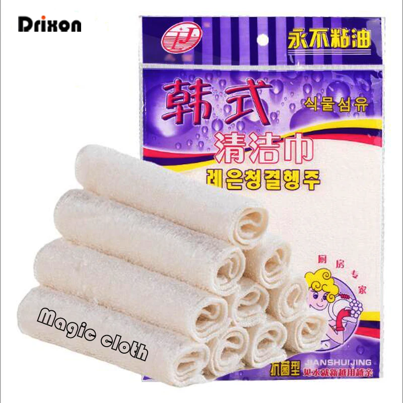 Высококачественная салфетка из бамбукового волокна для чистки бамбука мытья