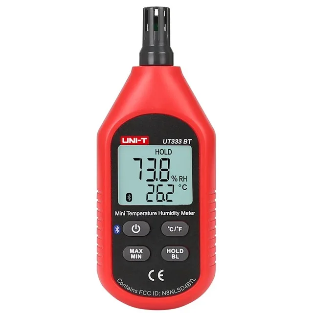 UNI T UT333BT UT353BT UT363BT UT383BT цифровой измеритель влажности мини Анемометр light meter LUX звук