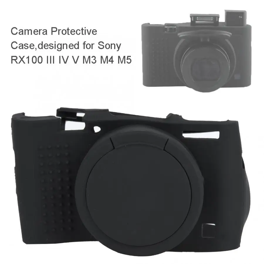 Мягкий силиконовый защитный чехол для камеры sony RX100 III IV V M3 M4 M5|Сумки телефона| |