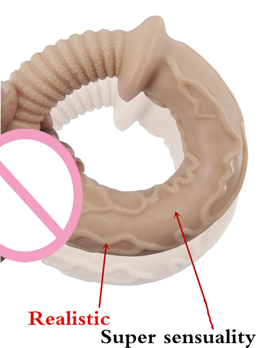 Большой фаллоимитатор 47 см с ручкой секс игрушки для женщин реалистичный