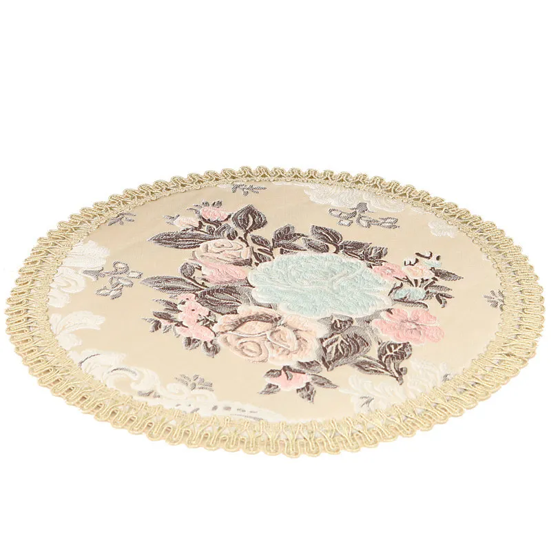 Европейские вышитые салфетки модный коврик для места обеденного стола