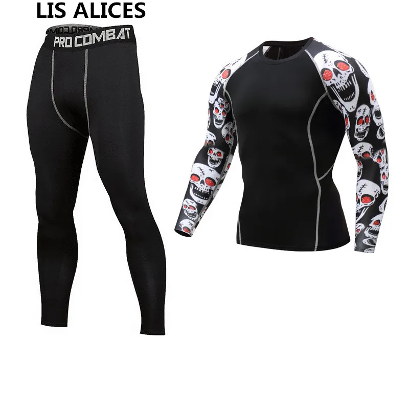 2018 новые комплекты термобелья кальсоны для мужчин зимние теплые компрессионные