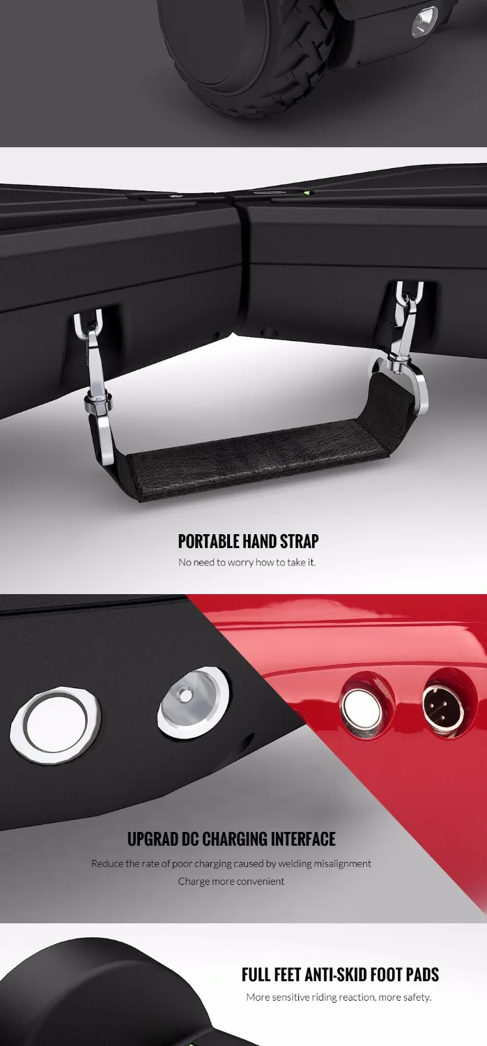 Koowheel k8 6 5 Дюймов Электрический Ховерборд дешевый скейтборд скутер Smart Balance с