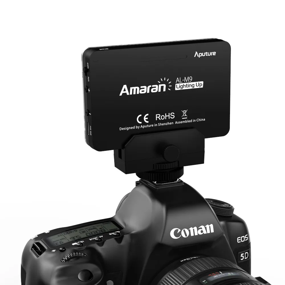 Вспышка Aputure Amaran M9 карманная маленькая Светодиодная лампа для видеосъемки