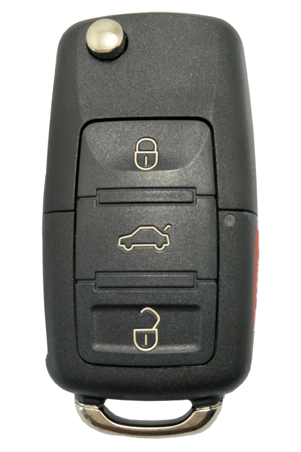 Чехол книжка для ключа с дистанционным управлением и 4 кнопками VW Volkswagen Jetta Passat Golf