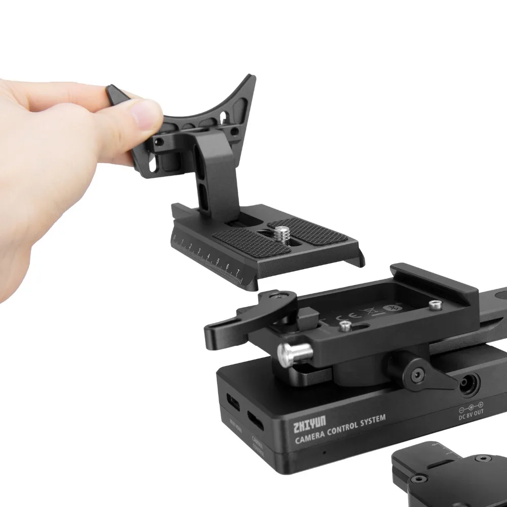 Zhiyun Crane 3 лабораторное оборудование быстрая заменяемая пластина для Canon 1DX и 1DX Mark 2 с универсальной стандартной двойной регулируемой системой