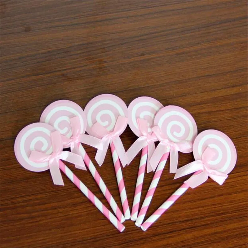30 шт/набор свадебных тортов love line paper card color леденцы и украшения на день