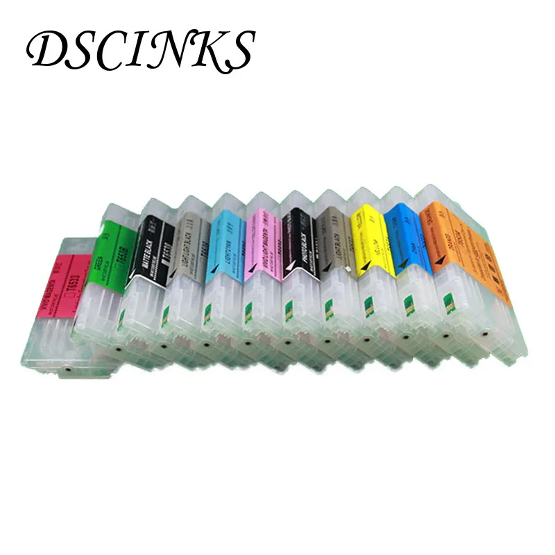 Картридж для принтера Epson Stylus Pro 200 4900 4910 мл 11 шт./лот|ink cartridge|refillable cartridgesink cartridge for