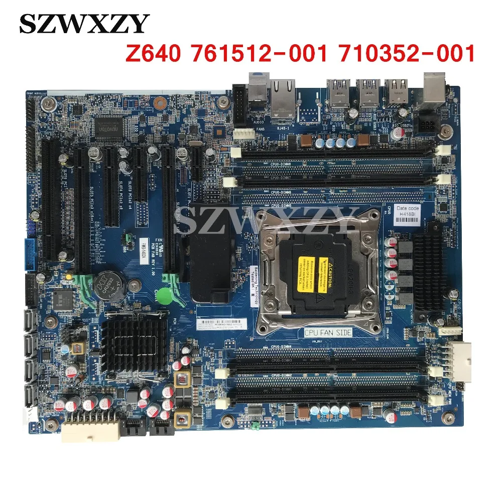 Высокое качество для hp Z640 рабочей станции материнская плата 761512-001 710352-001X99 C612 LGA 2011 Сервер материнских плат
