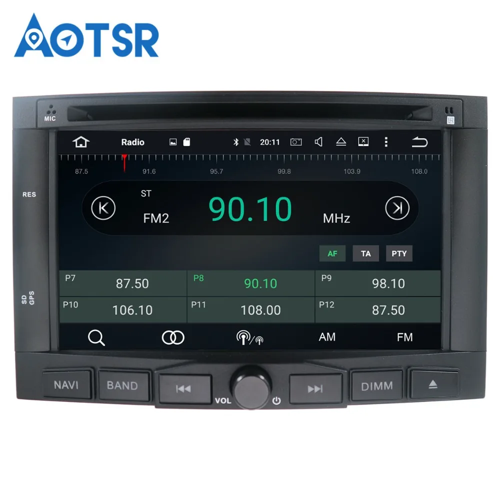 Android 10 0 автомобиль радио GPS Navi для PEUGEOT 3008 Peugeot 5008 2009 2011 блок gps стерео магнитофон 4