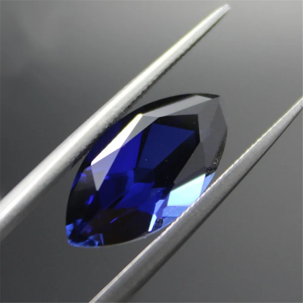 Драгоценный камень Joanlyn Sapphire Marquise Cut граненый сапфировый драгоценный несколько