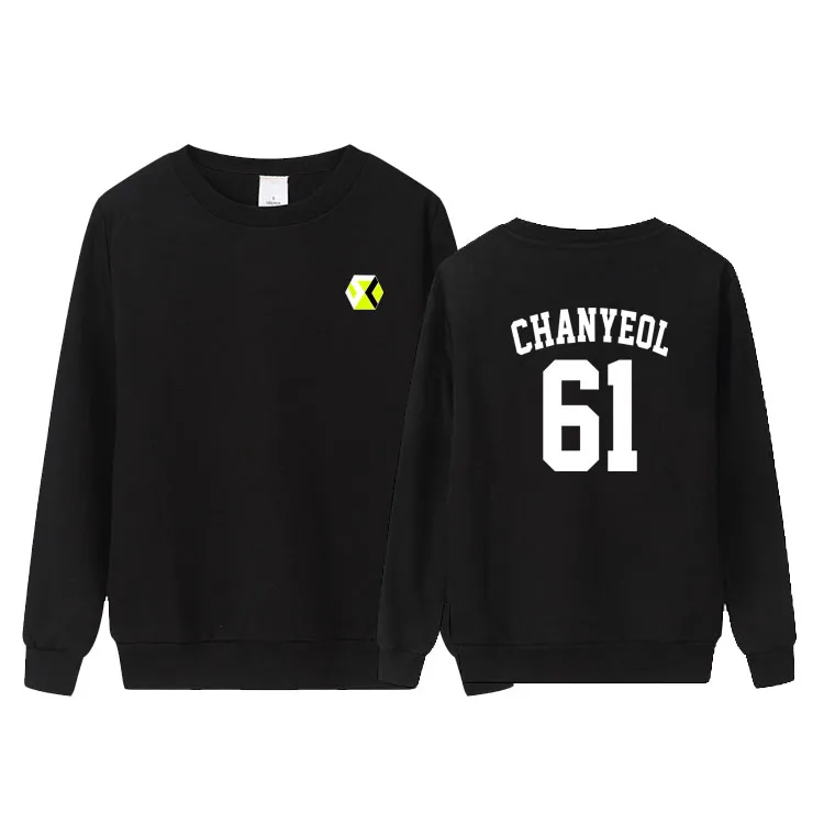 Новое поступление exo sc sehun chanyeol album what a life с именами членов группы печати толстовки