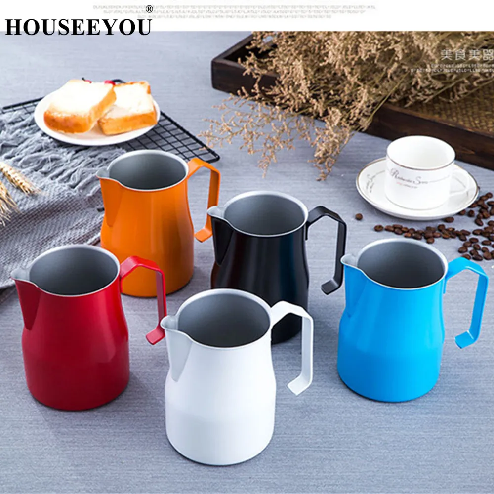 Итальянская Кофеварка из нержавеющей стали кувшин для молока эспрессо капучино