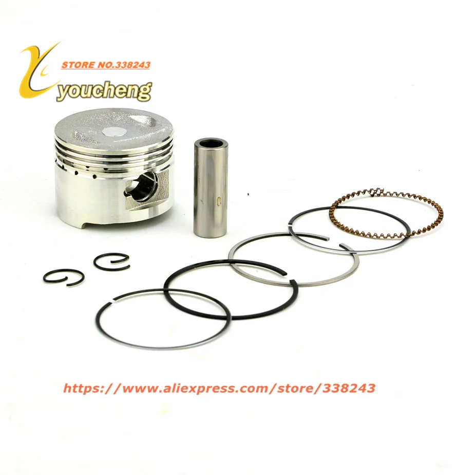GY6 поршневое кольцо цилиндра детали двигателя 50cc 60 80 90cc 139QMB ремонт мопеда