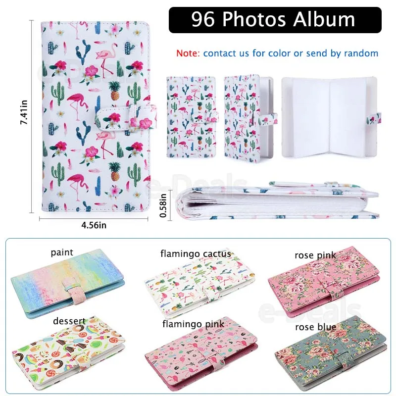 Fujifilm Instax Mini 9 белая пленка 10-200 листов для FUJI Instant Photo camera Mini 9 8 7s 25 50s 70 90, Share Printer SP-1 SP-2 - Цвет: 96 Photos Album